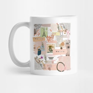 Sketch Book Collage Mug